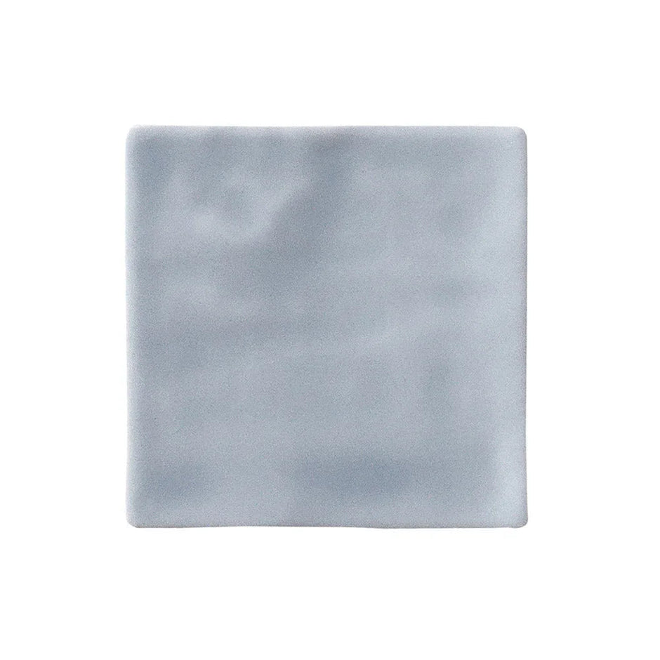 Luxe Sea Blue Matt Porcelain Tiles 100x100mm tile
