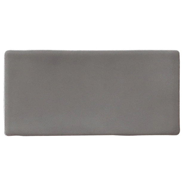 Luxe Smoke Grey Porcelain Tiles 76x152mm tile