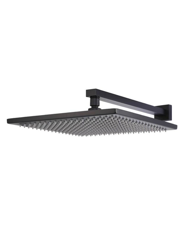 Square Wall Shower w/300mm shower rose w/400mm arm