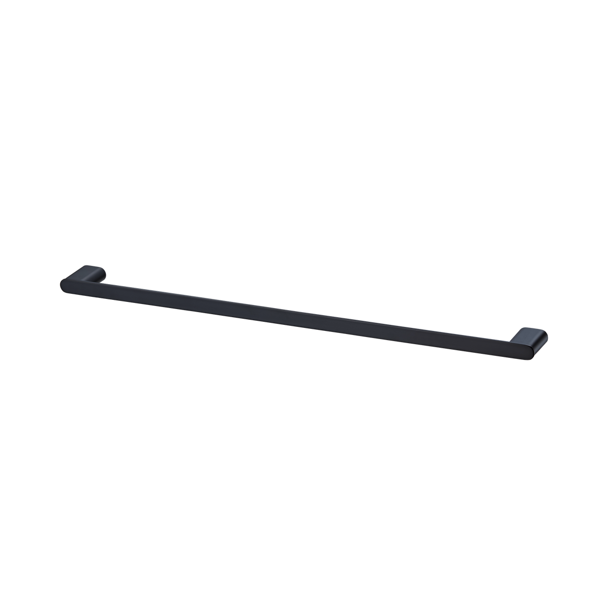 Madrid Single Towel Rail 650mm in Matte Black