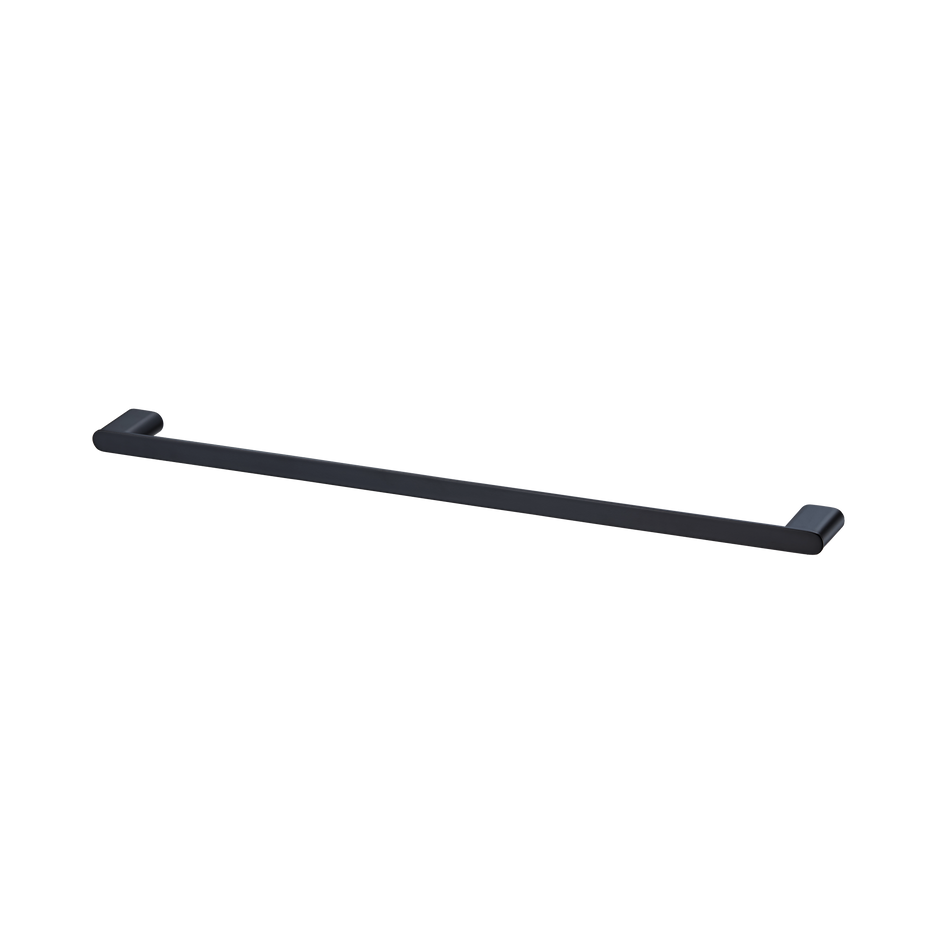 Madrid Single Towel Rail 650mm in Matte Black