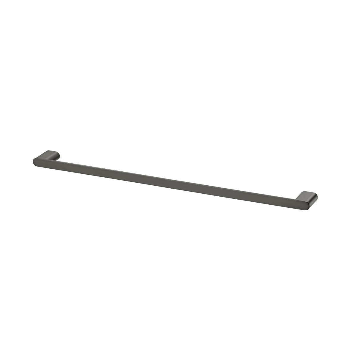 Madrid Single Towel Rail 650mm in Gunmetal