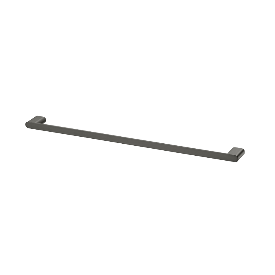Madrid Single Towel Rail 650mm in Gunmetal