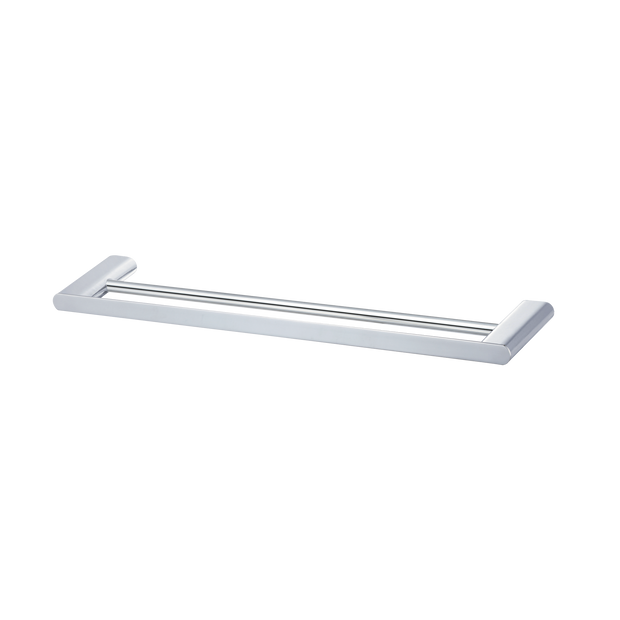 Madrid Double Towel Rail 650mm in Chrome