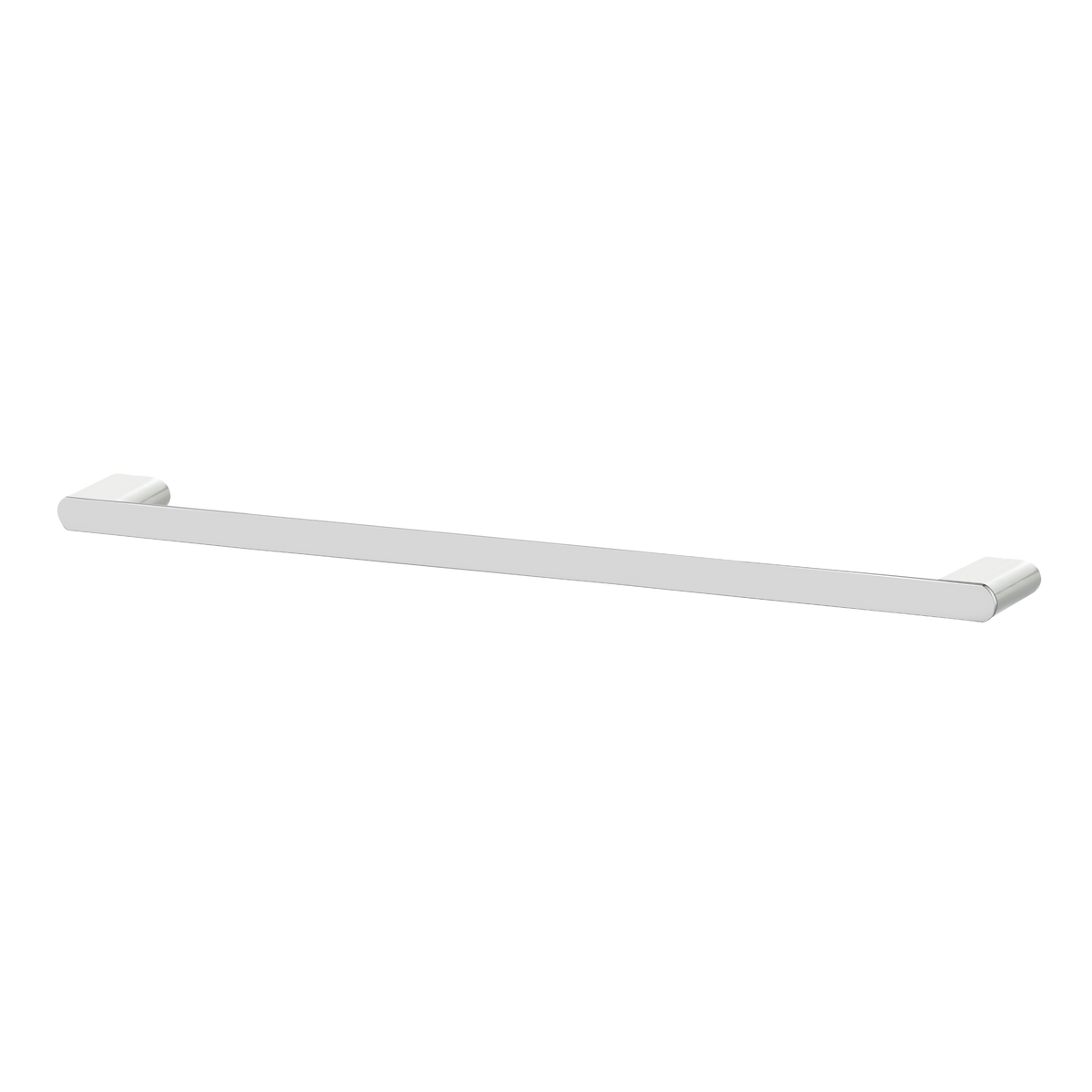 Madrid Single Towel Rail 800mm in Chrome