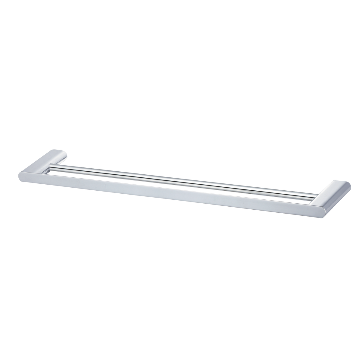 Madrid Double Towel Rail 800mm in Chrome