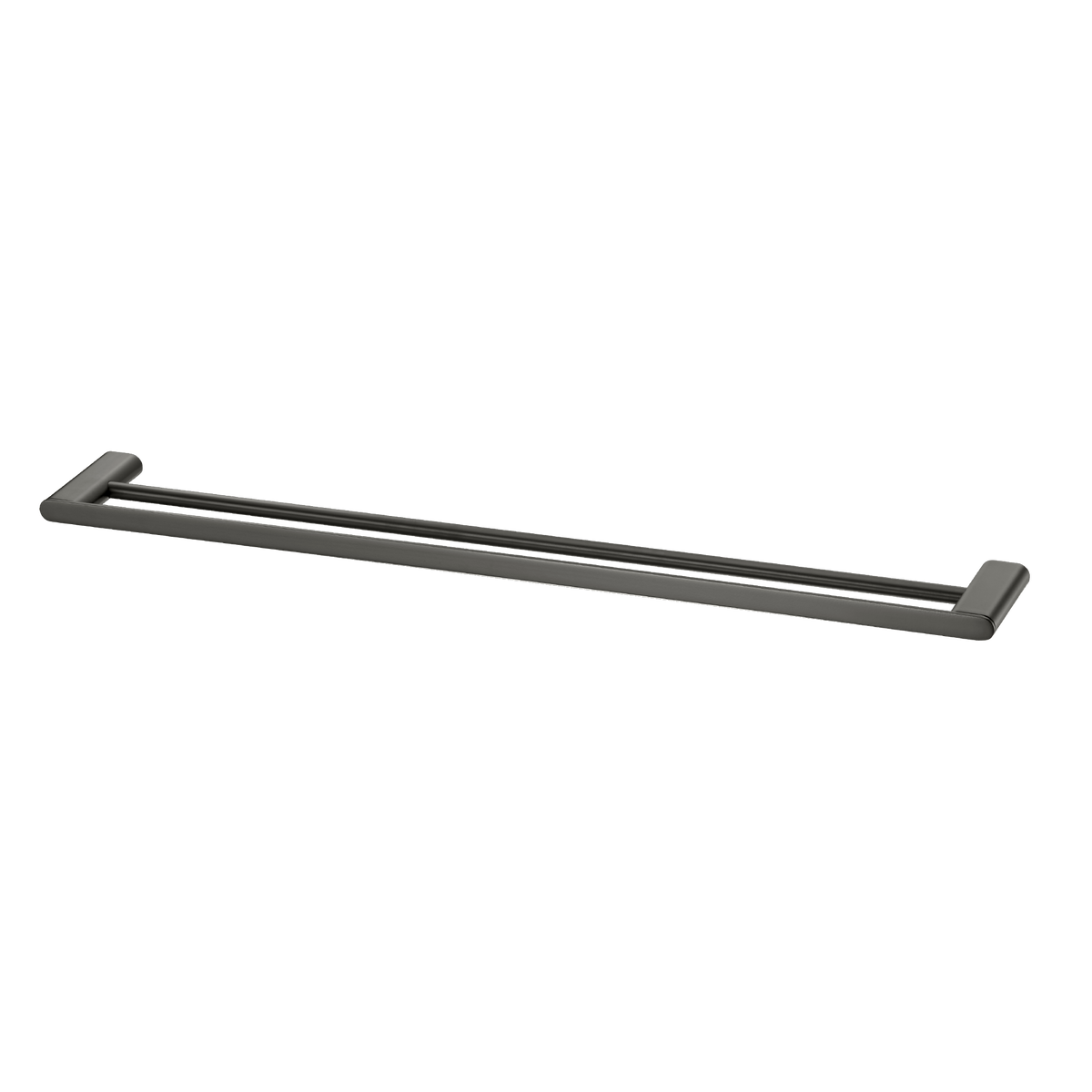 Madrid Double Towel Rail 800mm in Gunmetal