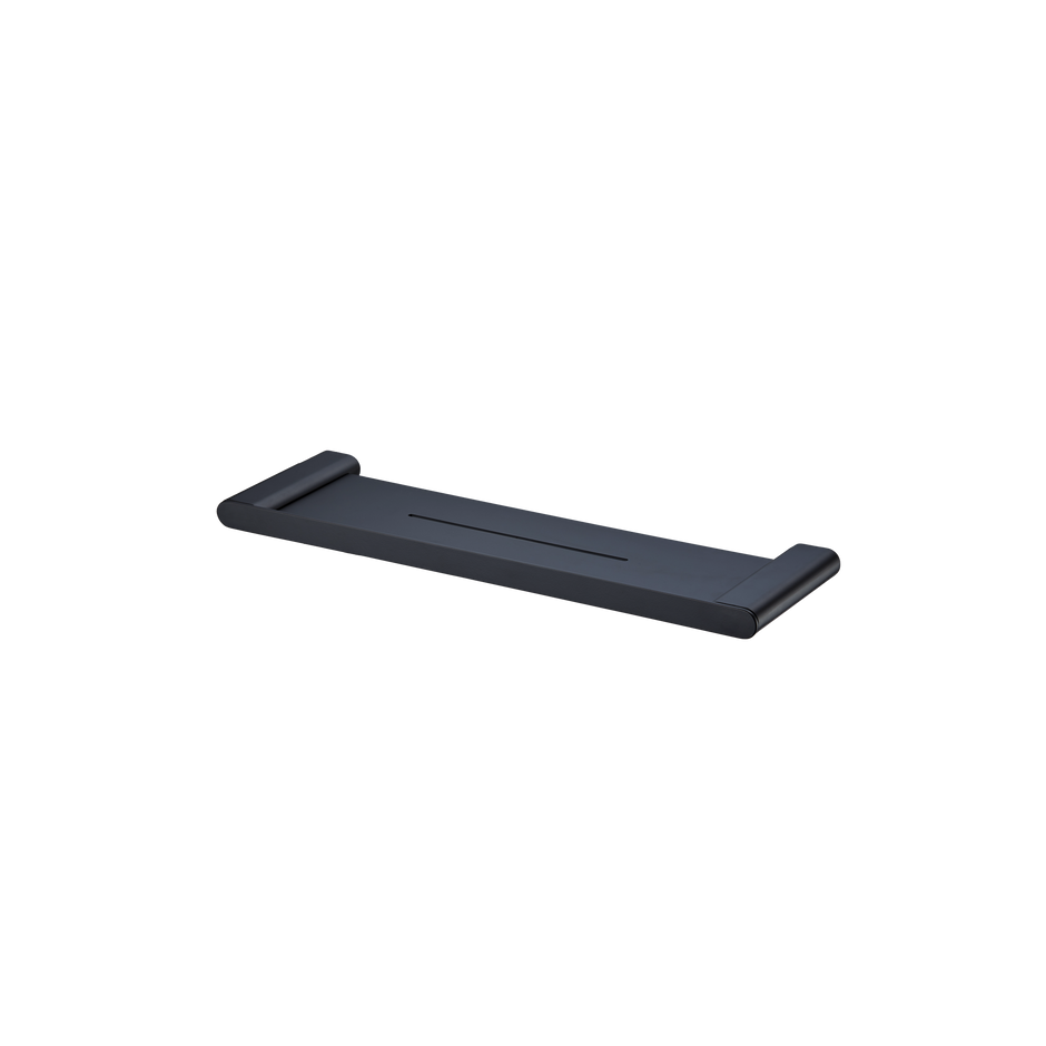 Madrid Metal Shelf 420mm in Matte Black