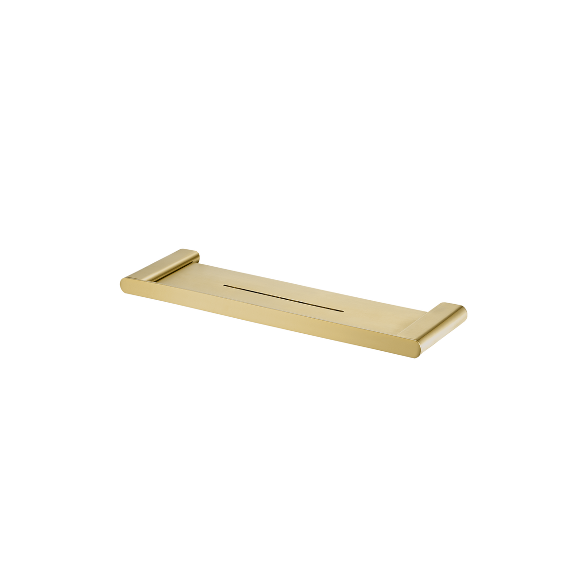 Madrid Metal Shelf 420mm in Classic Gold