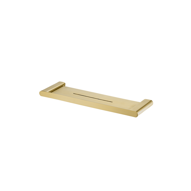 Madrid Metal Shelf 420mm in Classic Gold