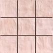 Mallorca Pink Matt Porcelain Tiles 120x120mm tile