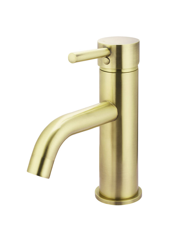Round Basin Mixer Curved