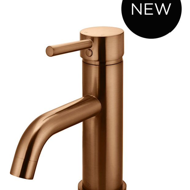 Round Basin Mixer Curved