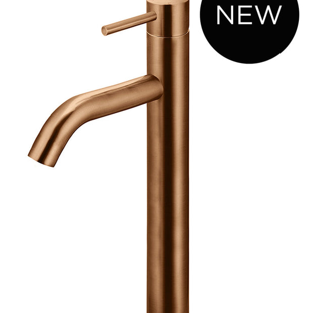 Piccola Tall Basin Mixer Tap with 130mm Spout