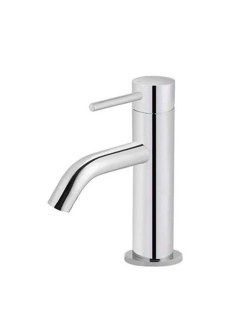 Meir Piccola Basin Mixer Tap, Polished Chrome