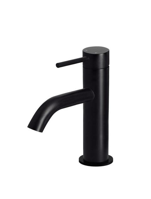 Meir Piccola Basin Mixer Tap, Matte Black