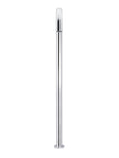 Round Freestanding Bath Spout - Polished Chrome