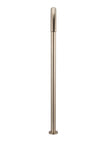 Round Freestanding Bath Spout - Champagne