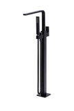 Square Freestanding Bath Spout and Hand Shower