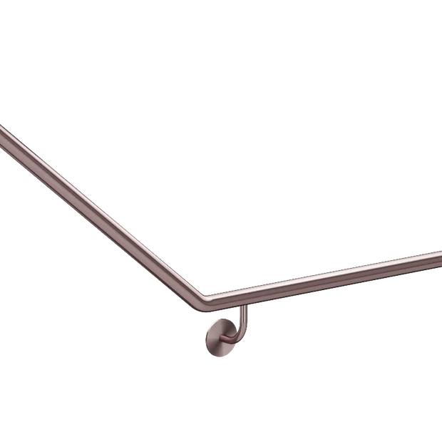 Meir Mobility 40 Degree Right Side Grab Rail - Champagne