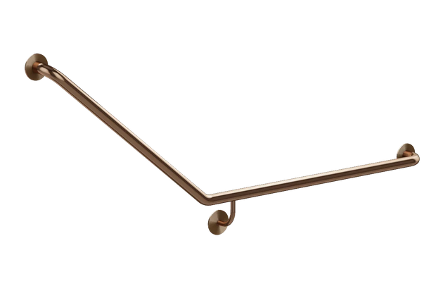 Meir Mobility 40 Degree Right Side Grab Rail - Lustre Bronze