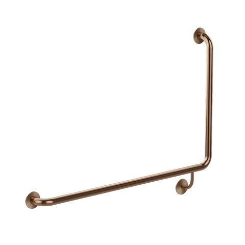 Meir Mobility 90 Degree Left Side Grab Rail 600mm bathroom accessory