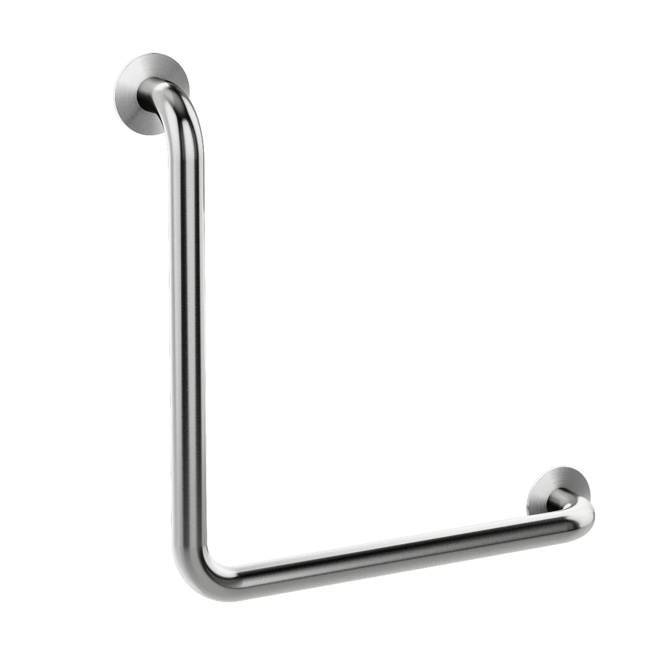 Meir Mobility 90 Degree Grab Rail 450mm - Brushed Nickel