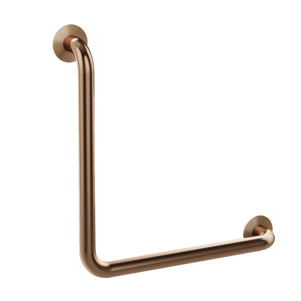 Meir Mobility 90 Degree Grab Rail 450mm - Lustre Bronze