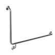 Meir Mobility 90 Degree Right Side Grab Rail 600mm - Brushed Nickel