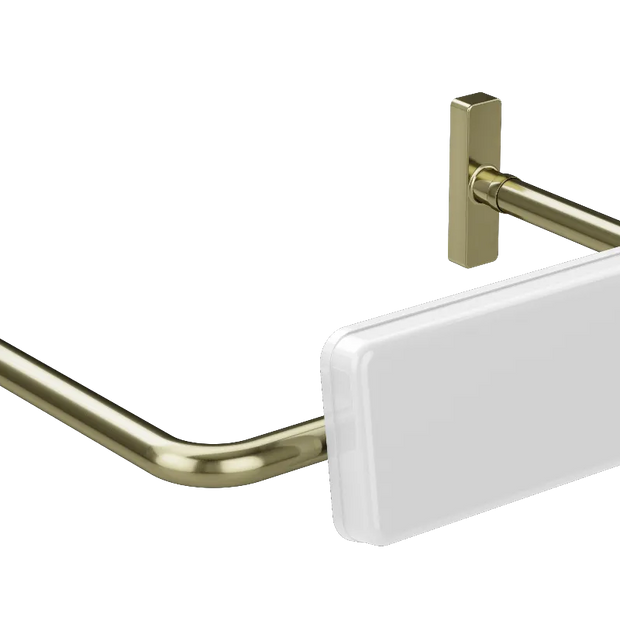 Meir Mobility Toilet Back Rest - Tiger Bronze