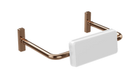 Meir Mobility Toilet Back Rest - Lustre Bronze