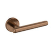 Öppen Brushed Lever Door Handle - passage