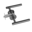 Öppen Brushed Lever Door Handle - passage