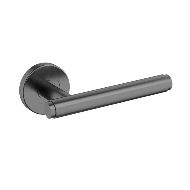 Öppen Brushed Lever Door Handle - passage