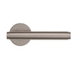 Öppen Brushed Lever Door Handle - privacy