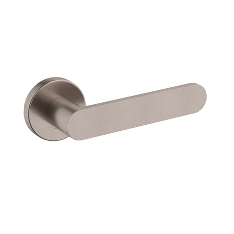 Meir Curvae Flat Lever Door Handle, Passage
