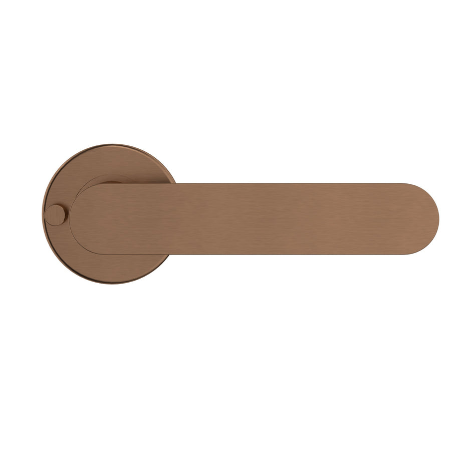 Curvaé Flat Lever Door Handle - privacy