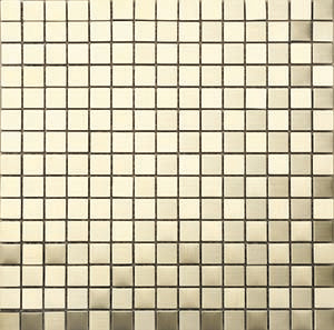 Metal Brass Tiles and Mosaics 20x20mm tile