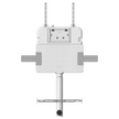 R and T In-Wall Floor Package Zurich Matt White Pan