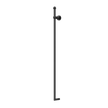 Medoc Vertical Heated Towel Rail - matte-black