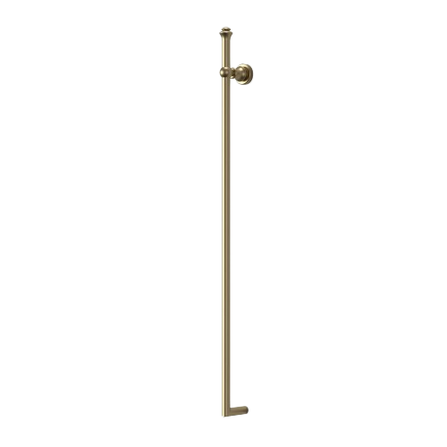 Medoc Vertical Heated Towel Rail - brushed-bronze