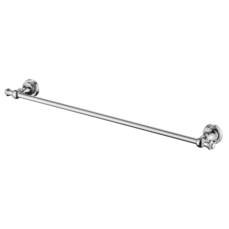 Medoc Single Towel Rail 600mm - chrome