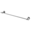 Medoc Single Towel Rail 600mm in Chrome