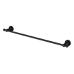 Medoc Single Towel Rail 600mm Matte Black