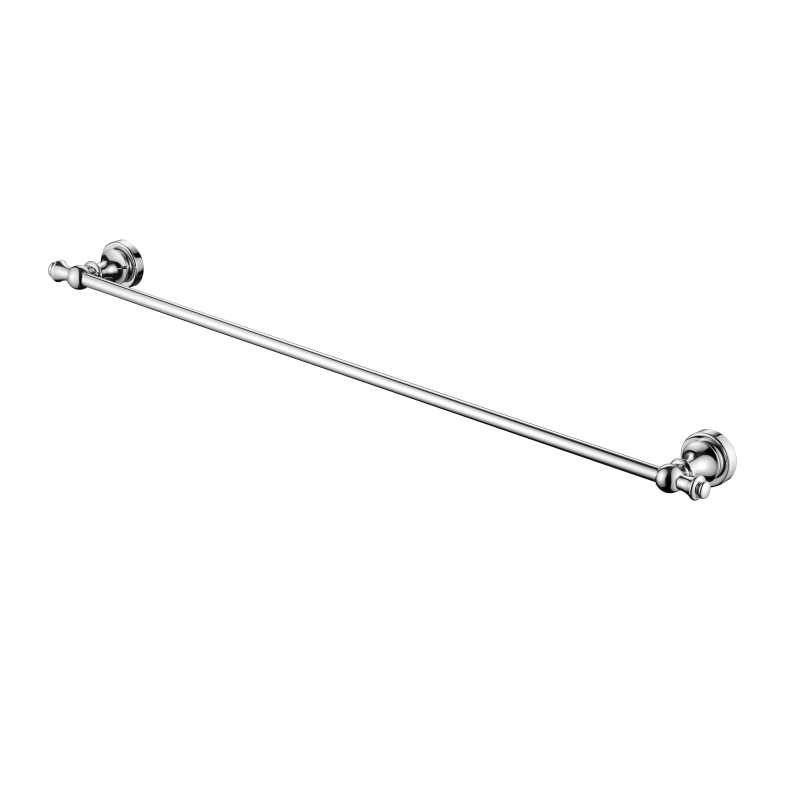 Medoc Single Towel Rail 750mm - chrome