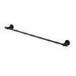 Medoc Single Towel Rail 750mm Matte Black