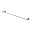 Medoc Single Towel Rail 750mm Brushed Nickel