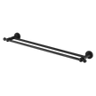 Medoc Double Towel Rail 600mm - matte-black