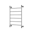 Medoc 6 Bar Heated Towel Rail - chrome
