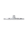 Round Shower Rose 200mm - Polished Chrome